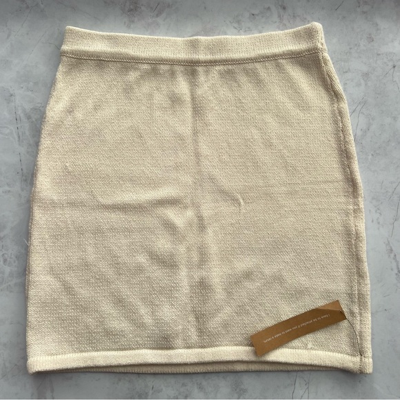 NWT Reformation Neutral Mini Skirt Small - Picture 1 of 7